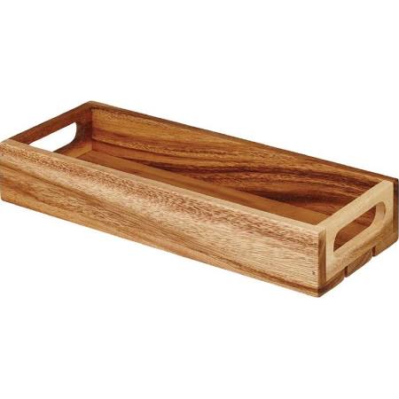 Churchill Alchemy Buffetscape Small Wooden Crate 300 x 118 x 48mm (Box of 4)
