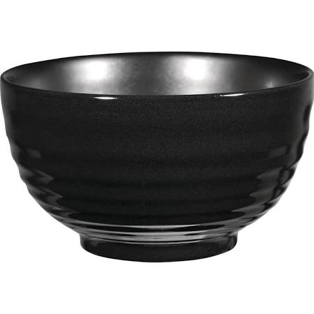 Art De Cuisine Black Glaze Ripple Bowls Small GF709 (Box of 6)