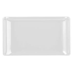Churchill White Rectangular Melamine Tray 17 x 10cm (Box of 6)